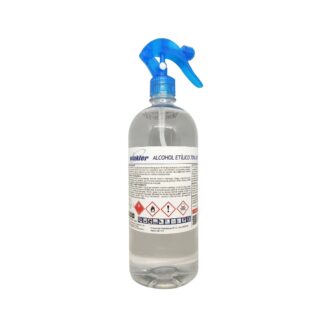 Alcohol etílico desnaturalizado 70% con gatillo envase 1 L