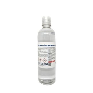 Alcohol etílico desnaturalizado 70% flip top envase 500 ml