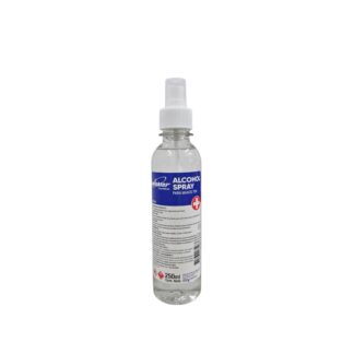 Alcohol spray para manos 70% incoloro envase 250 ml WK-113I