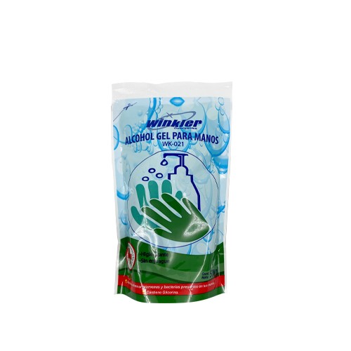 Gel alcohol con corner doypack de 500 ml WK-117