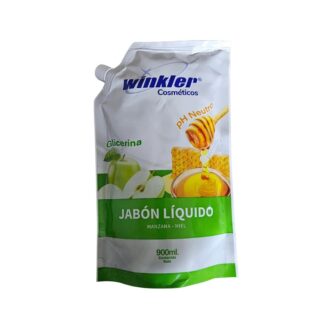 Jabón líquido manzana miel con corner doypack 900 ml
