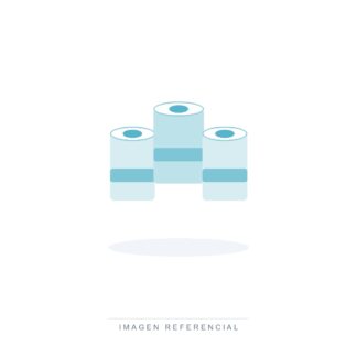 Papel higiénico doble hoja 6x250 mt (imagen referencial)